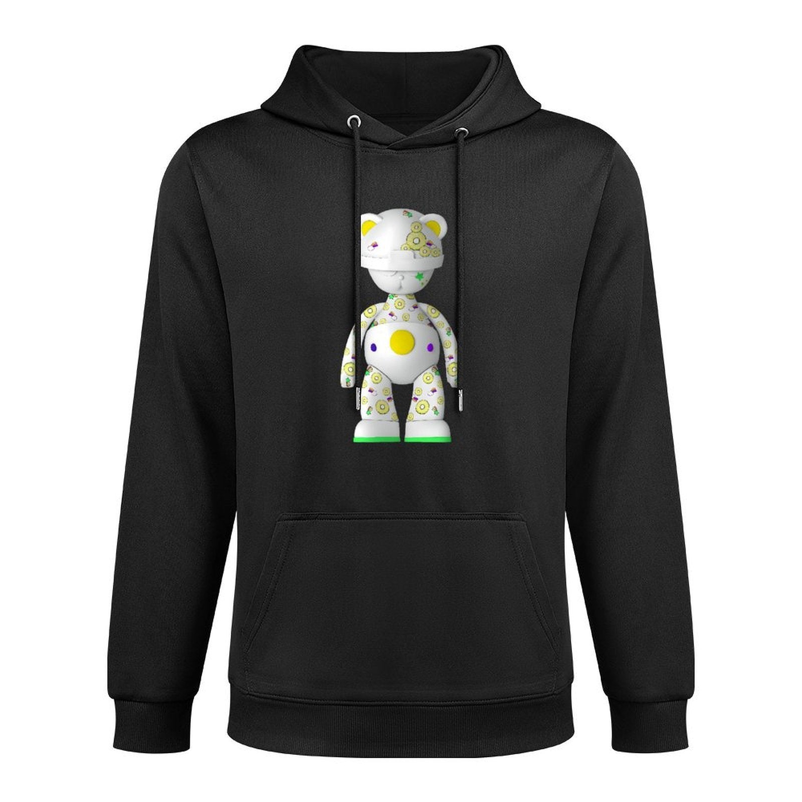 Hoodie Front PatternRecycled Minimalist